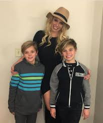 Britney spears has a special message for both of her boys. Britney Spears Shows Off Sons Acrobatic Skills On Instagram Instyle