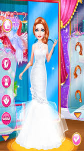 wedding princess salon dress up game