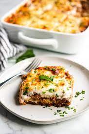 Easy Lasagne Recipe With White Sauce gambar png