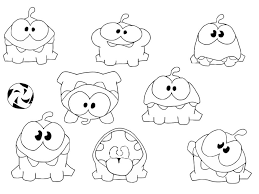 Check out our om nom cartoon selection for the very best in unique or custom, handmade pieces from our shops. Om Nom Coloring Page Coloring Pages For Kids