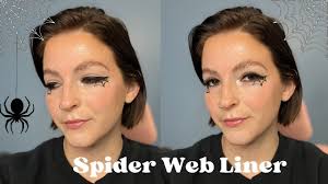 spider web eyeliner tutorial