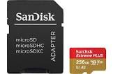 Extreme Plus 256GB 200MB/s microSD Memory Card Sandisk