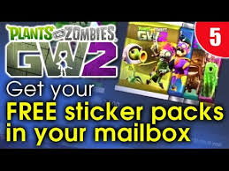 pvz gw2 ps4 free sticker packs in your
