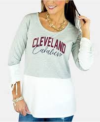 Womens Cleveland Cavaliers Embellished Tunic Top