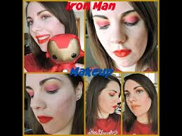 civil war iron man inspired makeup