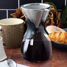 Cup Clear Glass Pour Over Coffee Maker