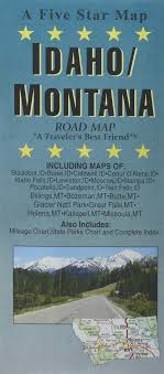 Idaho Montana Road Map Five Star Maps 9781592141425