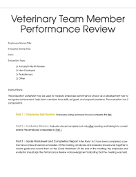 Sample receptionist performance form name: Veterinary Receptionist Performance Review Fill Out And Sign Printable Pdf Template Signnow
