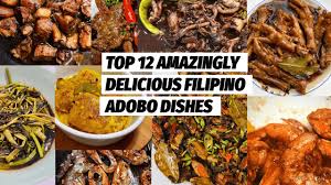 delicious filipino adobo dishes