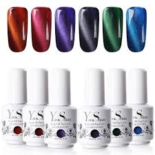 We recommend using a black or dark base colour. Yaoshun Gel Polish Magnetic Cat Eye Gel Kit These Cat Eye Manicures Are A Meow Sterpiece Popsugar Beauty Photo 15