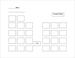 Seating Chart Template 9 Free Word Excel Pdf Format Download