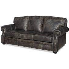 embossed leather queen sofa sleeper