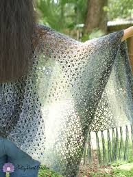 diamond lattice crochet kimono pattern