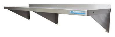 Stainless Steel Solid Wall Shelf 1500