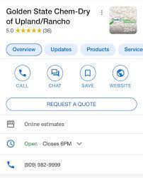 golden state chem dry of upland rancho