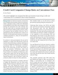 When a business chooses to impose a credit card surcharge, there are protocols that. Credit Card Companies Change Rules On Convenience Fees