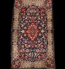 old persian kashan rug 90 cm x 163 cm