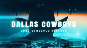 Dallas Cowboys Schedule Release