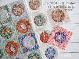 jenny of elefantz penny rug tutorial
