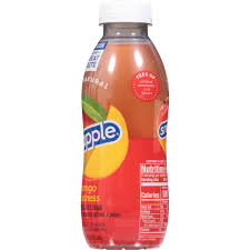 snapple juice drink flavored mango