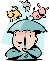 Some suggest that it goes. Vector Illustration Of Raining Cats And Dogs Idiom Idioms Examples Raining Cats And Dogs Clipart Full Size Clipart 3716184 Pinclipart