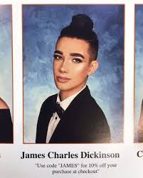 She started her illustrious career as a child model and backup dancer. James Charles Senior Yearbook Quote Photos