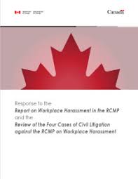 Respond to a request for a donation or to a fundraising letter; Response To Report On Workplace Harassment In The Rcmp And The Review Of Four Cases Of Civil Litigation Against The Rcmp On Workplace Harassment