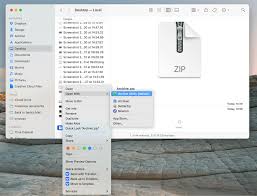 here s how to unzip files on your mac