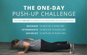 the one day push up challenge