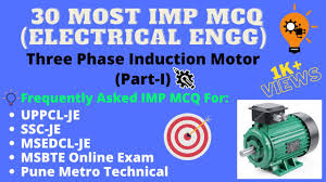 30 imp mcq on three phase induction