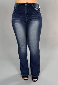 Bt R Rhythm Blues Jeans With Back Pocket Detail Curvy