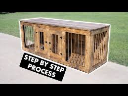 Double Dog Kennel Crate Cage