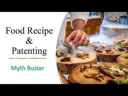how do i patent a food recipe myth