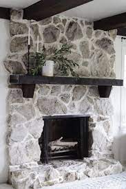 Over Grouted Fireplace Project Love