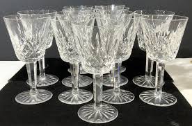 Signed Waterford Crystal Wine Glass
