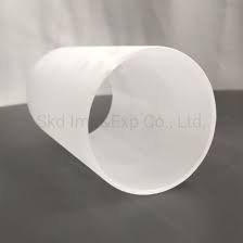 Frosted Glass Cylinder Lampshade