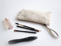 linen makeup bag 100 linen