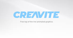 free animated graphics maker creavite