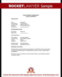 Partnership Agreement Free Business Partner Contract Template