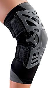Donjoy Reaction Web Knee Support Brace With Compression Undersleeve Blue Medium Large