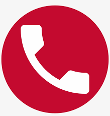 phone red png contact icon free