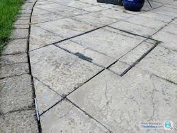 Sand In Joints Of Paving Slabs Or Not