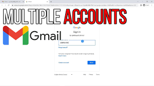 how to login multiple gmail accounts on