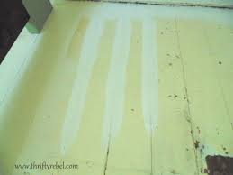 painting an antique wood floor color
