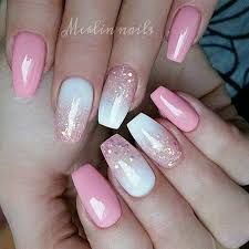 Sweet pink nails ❤ hot almond shaped nails colors to get you inspired to try ❤ see more ideas on our blog!!! 50 Stunning Acrylic Nail Ideas To Express Your Personality