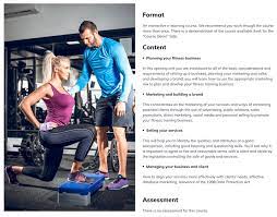 business courses for personal trainers
