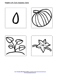 Pumpkin Life Cycle Sequencing Cards A To Z Teacher Stuff