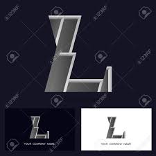Letter L Logo Design Vector Sign Stock Vector Business Card