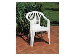 Outdoor Chair With Armrests Made Of