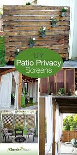 diy patio privacy screens ideas and